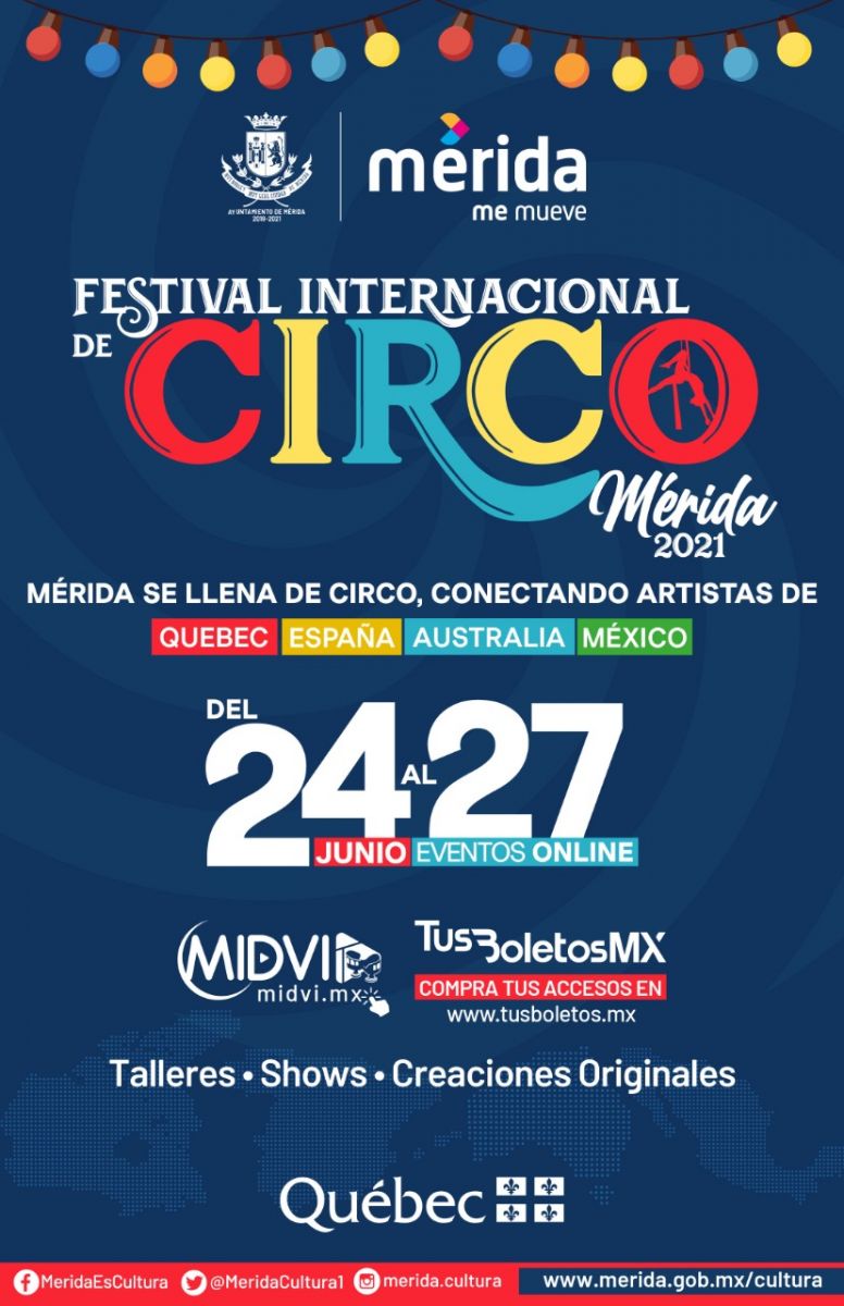 First International Circus Festival announced in Mérida, from June 24